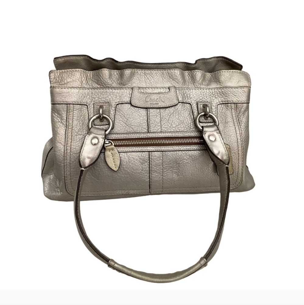 COACH* Pebbled Leather Penelope Shopper Tote